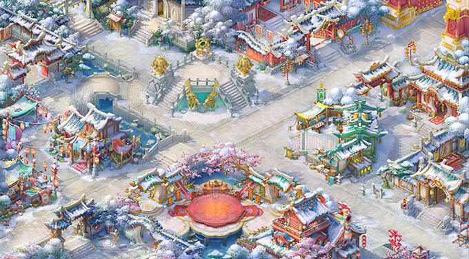 地图 白雪长安-90乐园-你的游戏资源素材集市